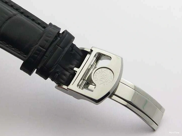 MIROTIME 0513 Portuguese Real PR Real Annual Calendar IW5035 YLF 1:1 Best Edition White Dial On Leather Strap A Refined 7243